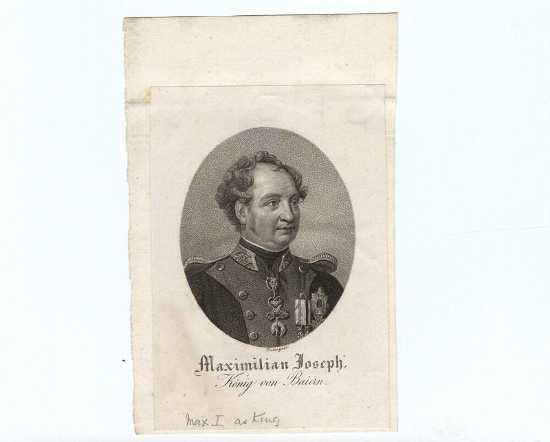 Portrait of King Maximilian Joseph