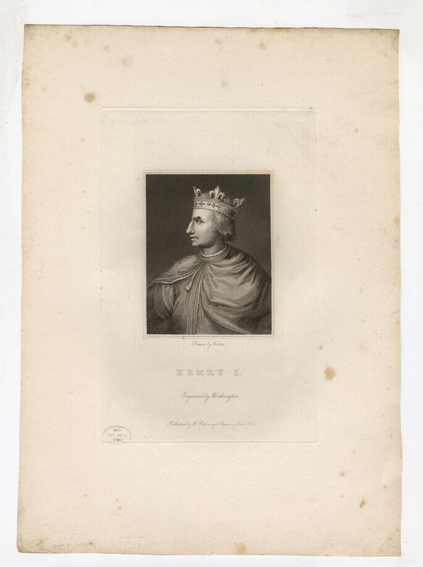 Portrait of Henry I
