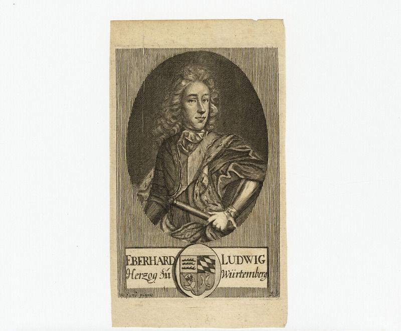 Portrait of Eberhardt Ludwig of Wurttemberg