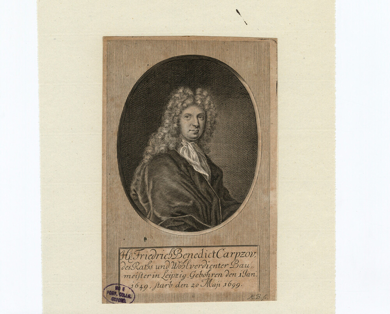 Portrait of Friedrich Benedict Carpzov