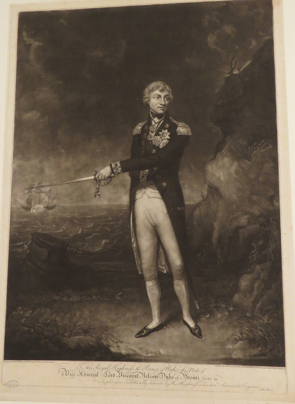Portrait of Vice Admiral Horatio Nelson, 1st Viscount Nelson, Duke of Bronti