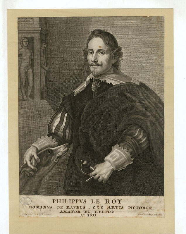 Portrait of P Le Roy