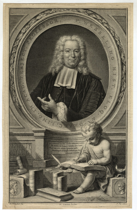 Portrait of P. Wesseling