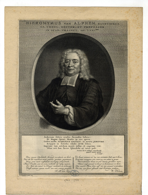 Portrait of H. Van Alphen