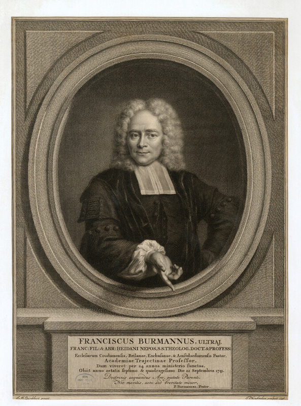 Portrait of F. Burmann