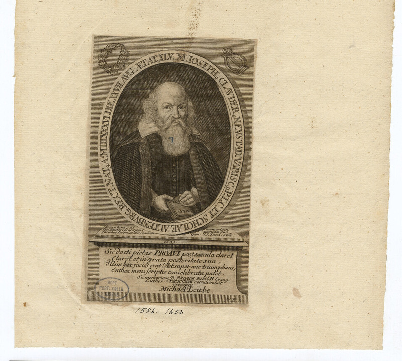 Portrait of J. Clauder