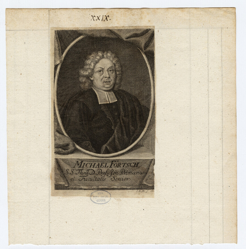 Portrait of M. Fortsch