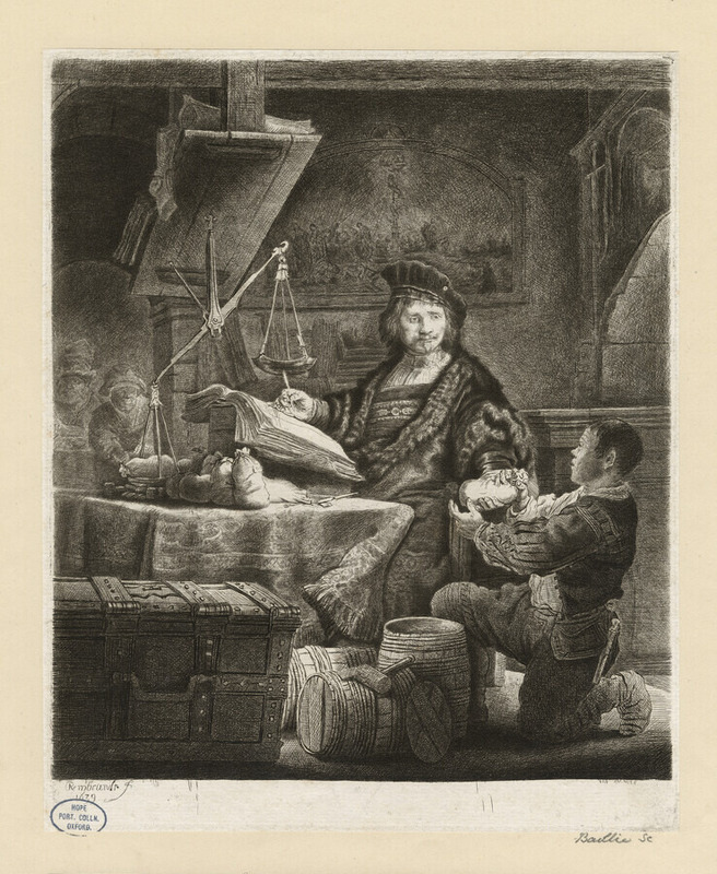 Portrait of Jan Uytenbogaert, 'The Goldweigher'
