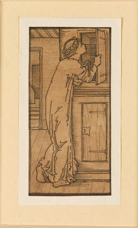 The Story of Cupid and Psyche: Psyche Looking into Cupboard