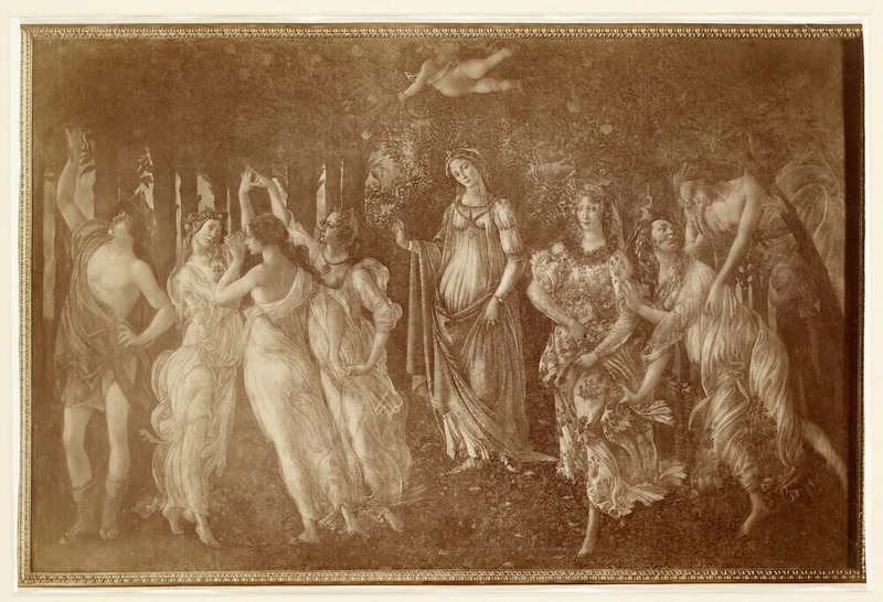 Photograph of Botticelli's 'Primavera'