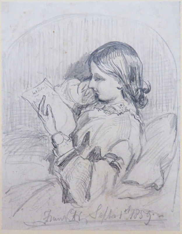 A Young Woman reading