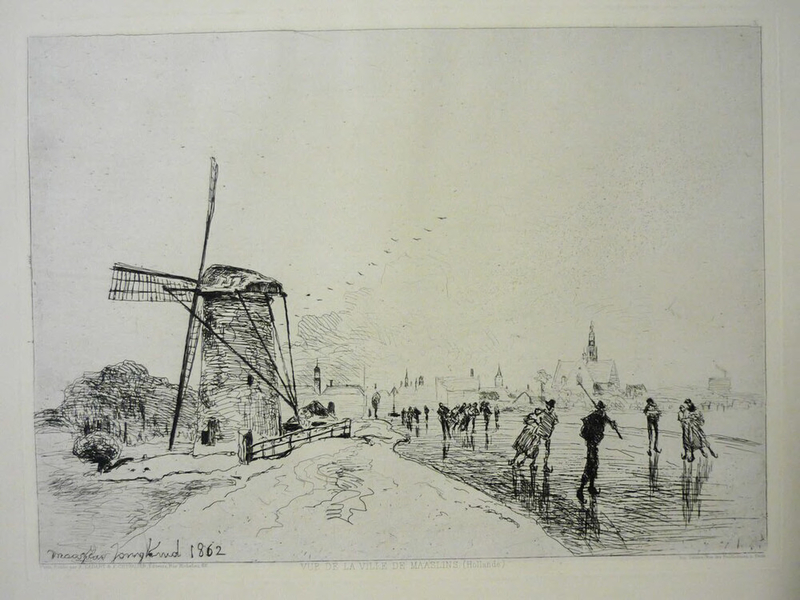 Plate 9: view of Maassluis, Netherlands