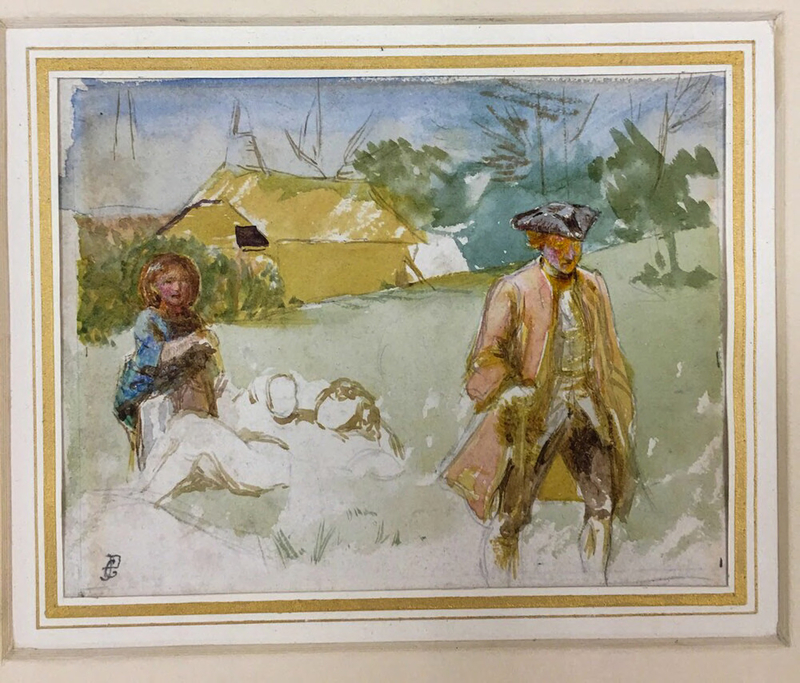 A Sketch for 'The Haymakers'