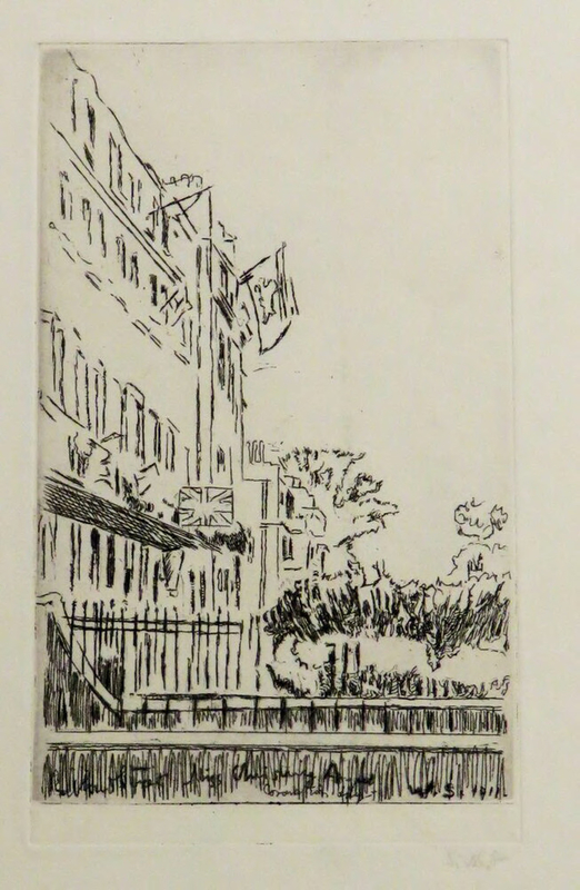 Cruikshank's House on Coronation Day, 1911