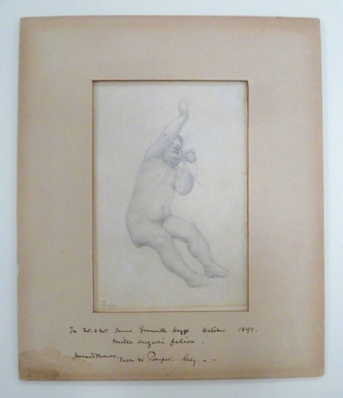 A Child with Arms raised