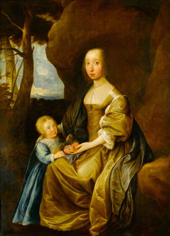 Portrait of a Lady with Her Child