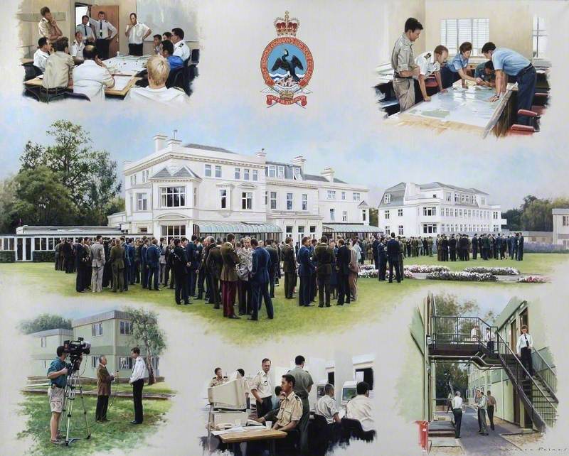 Joint Services Command and Staff College at Ramslade House, Berkshire