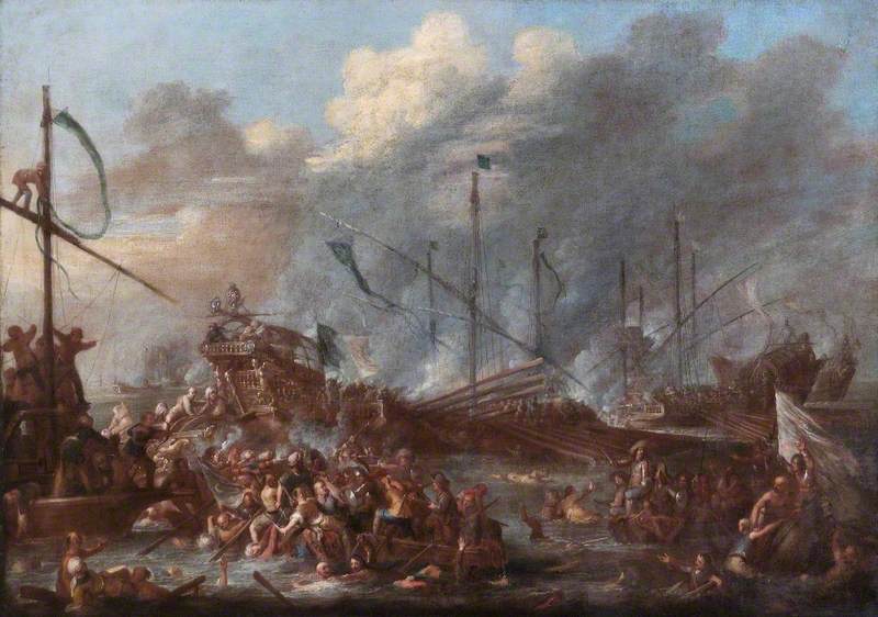 The Battle of Lepanto, 7 October 1571