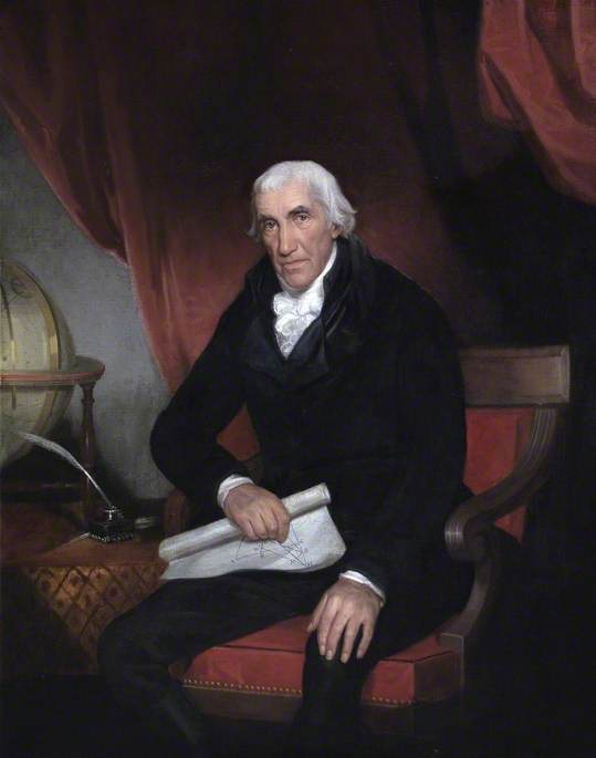 Isaac Dalby (1744–1824), Aged 72, Professor of Mathematics at the Royal Military College