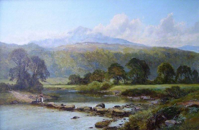 Mountain River Landscape