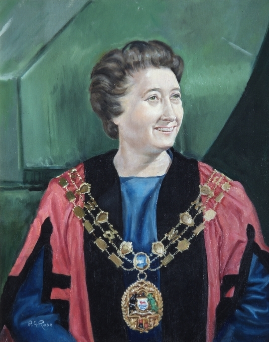 Councillor Mrs Olive Gibbs (1918–1995), Lord Mayor of Oxford