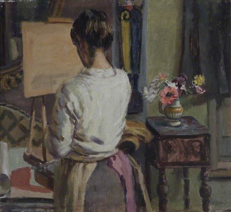 Lady at an Easel