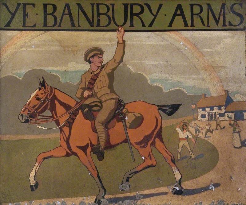 Ye Banbury Arms Sign