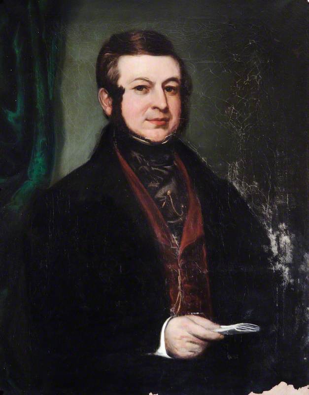 Portrait of a Gentleman Holding a Letter