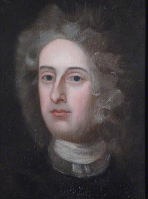 Portrait of a Gentleman with a White Wig and Collar