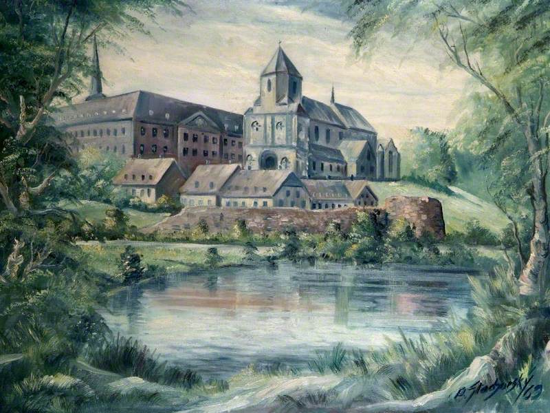 Religious Building with a Moat