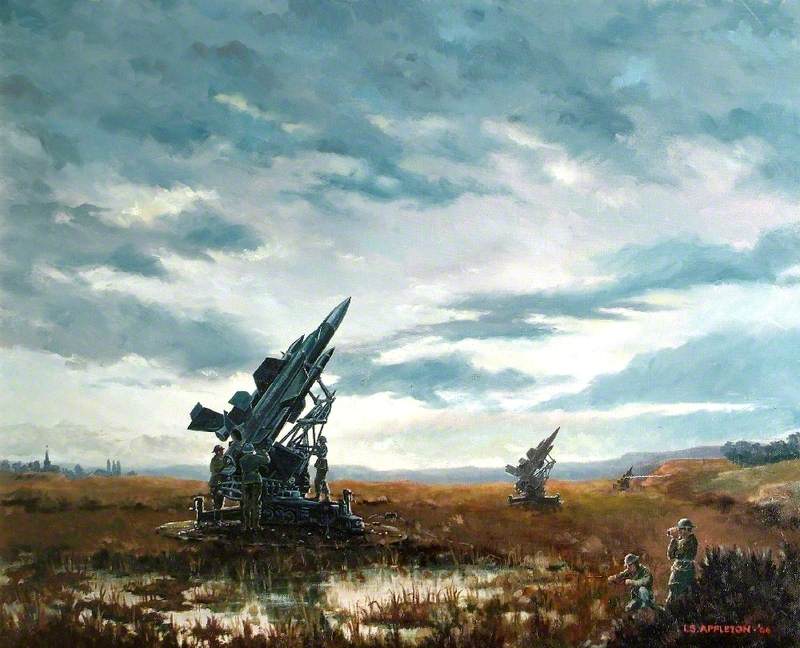 Missiles in a Landscape with Soldiers