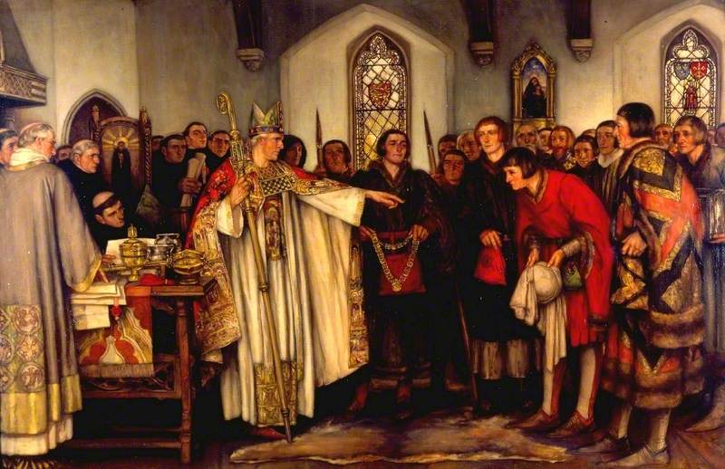 The Election of Thomas Clerke to be Mayor of Reading by Abbot Thorne I, 29 September 1460