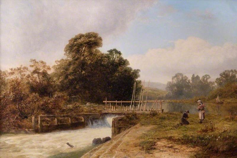 Hambleden Weir, Henley-on-Thames, Oxfordshire