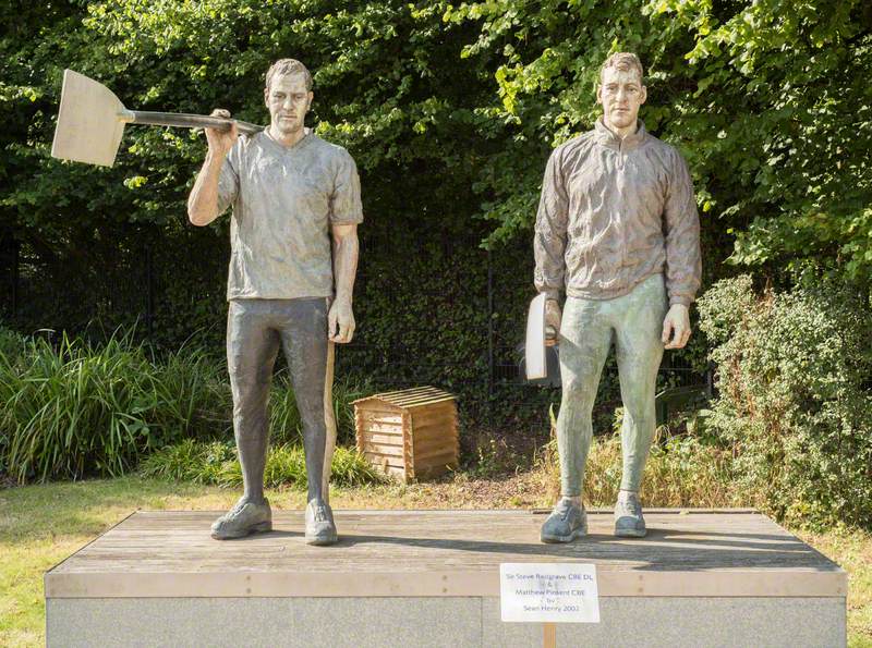 Steve Redgrave (b.1962) and Matthew Pinsent (b.1970)