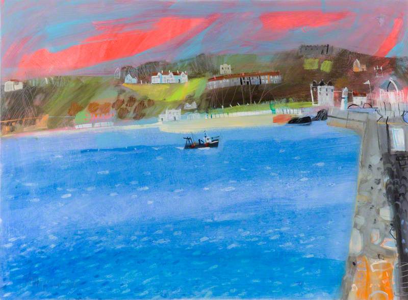 St Ives, Cornwall (Red Sky)*