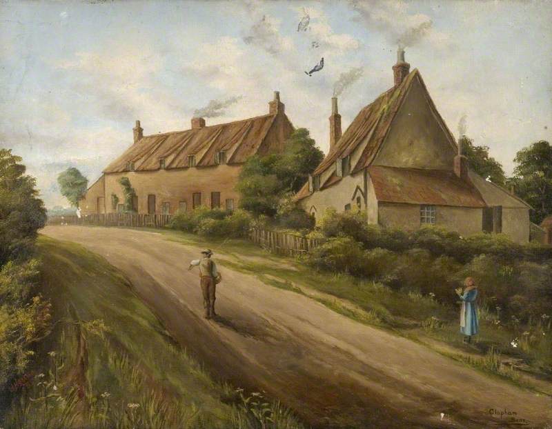 Cottages at Clapham, Bedfordshire
