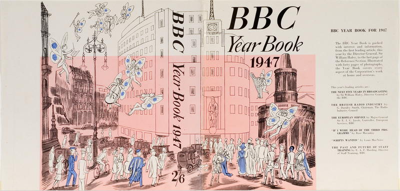 Book Jacket for 'The BBC Year Book 1947'