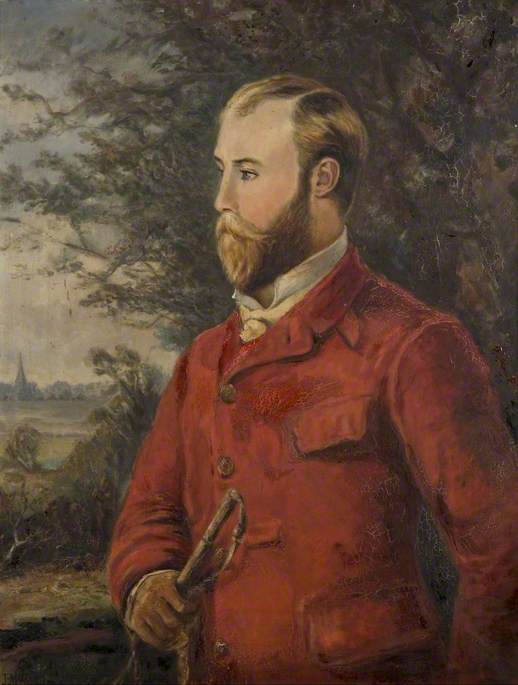 Portrait of a Huntsman (Sir Claude Champion de Crespigny, 1857–1935, 4th Bt)