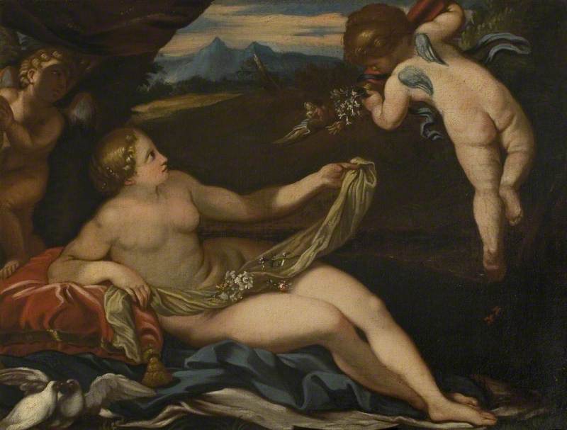 Venus and Cupid