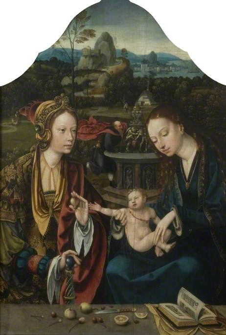 The Virgin and Child with Saint Catherine of Alexandria
