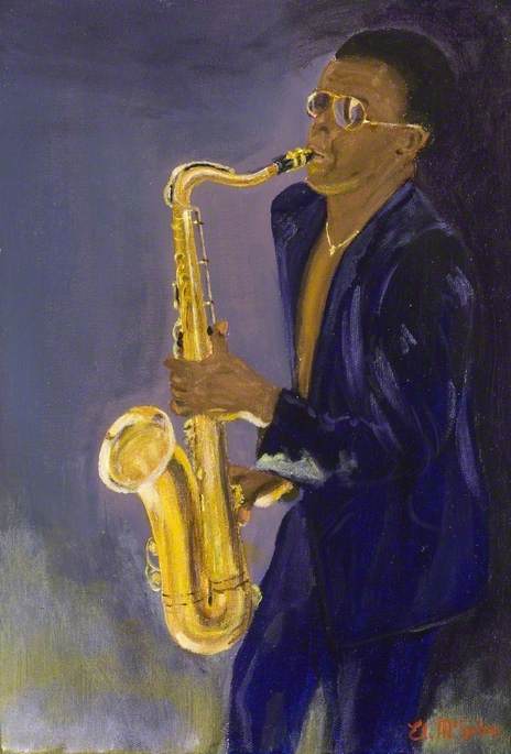 Saxophone Player 1