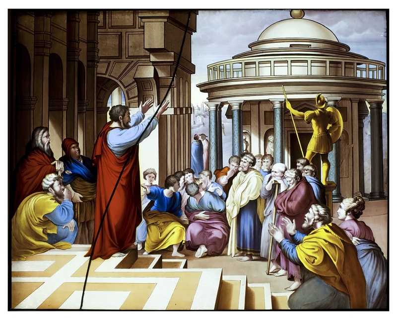 Saint Paul Preaching at Athens