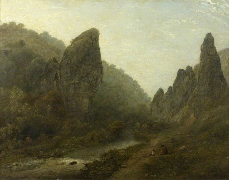 Dovedale Landscape, Derbyshire