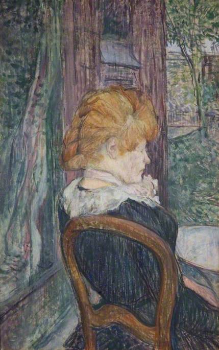 A Woman Seated in the Garden