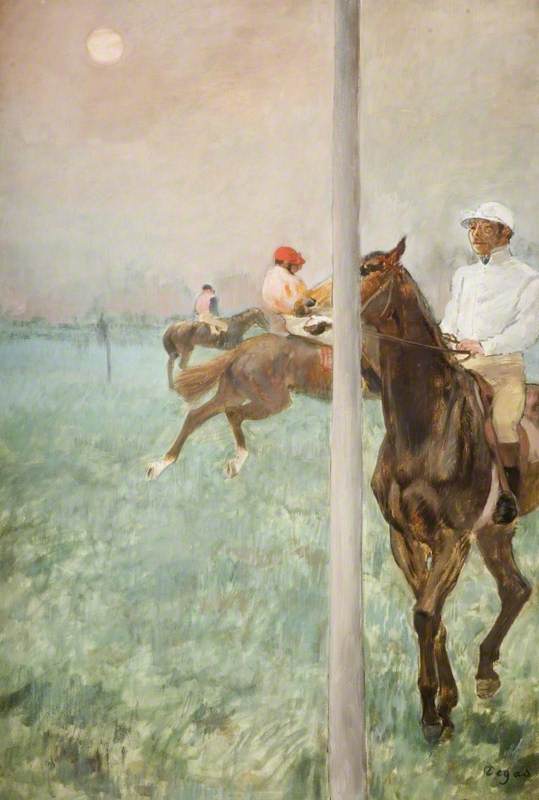 Jockeys before the Race