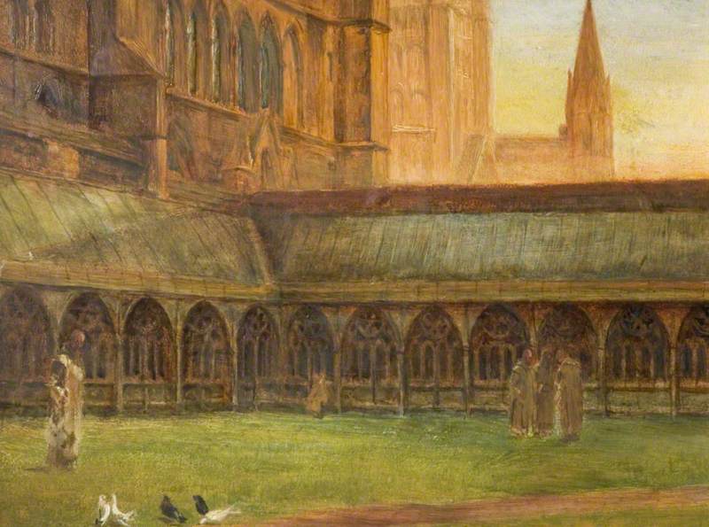 Lincoln Cathedral, the Cloisters