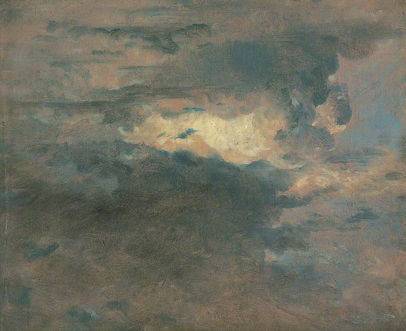 Study of Clouds, Evening, 31 August 1822