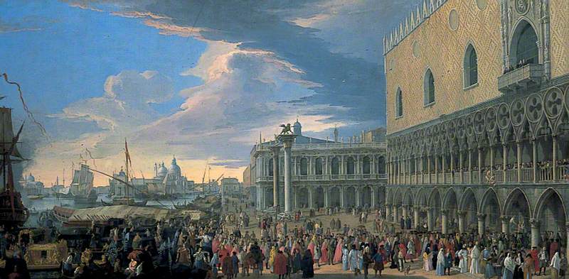 The Arrival of the Earl of Manchester in Venice