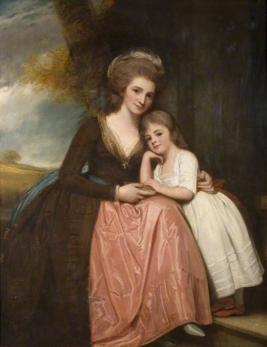 Mrs Bracebridge and Her Daughter Mary