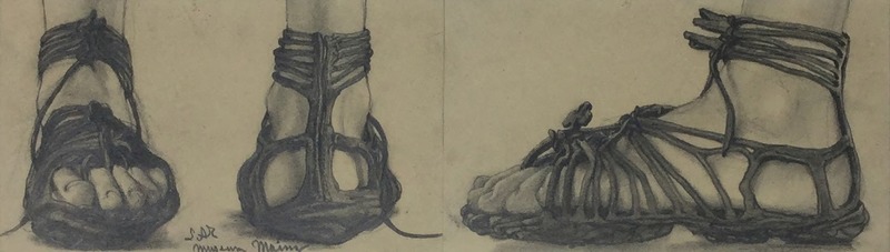 Roman Sandal, Mainz Museum
